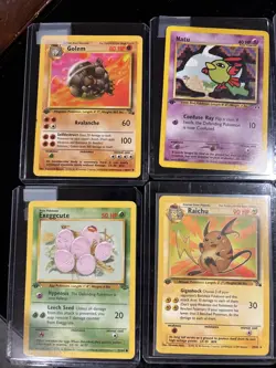 Pokemon Vintage 1st Edition Non Holo Lot - Image 2