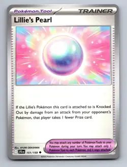 Lillie's Pearl 151/159 Uncommon Journey Together Pokemon Near Mint - Image 1