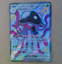 Pokemon TCG Toedscruel ex 213/091 SV Paldean Fates Shiny Ultra Rare Holo - Image 1