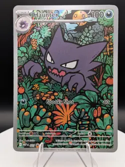 Pokemon TCG: Mega Evolutions Black Star (027) Promo: Haunter Illustration (NM) - Image 1