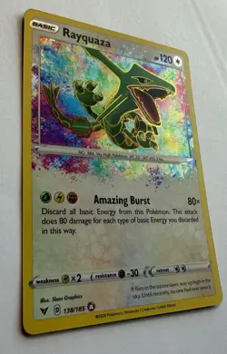 Pokemon TCG - Rayquaza 138/185 Amazing Rare Vivid Voltage - Image 5