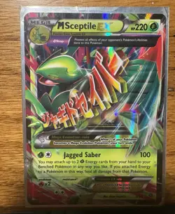 The Pokemon Company M Sceptile EX 8/98 Ancient Origins Holo Full Art 220 HP - Image 1