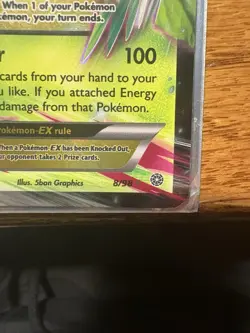 The Pokemon Company M Sceptile EX 8/98 Ancient Origins Holo Full Art 220 HP - Image 4