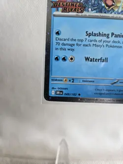 Misty’s Gyarados 049/182 Destined Rivals Stamped Promo PreRelease Pokemon TCG - Image 5