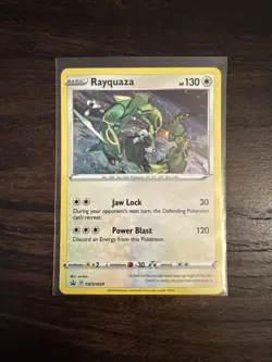 Pokemon TCG Rayquaza Cosmos Holo SWSH029 Promo Card - Image 1