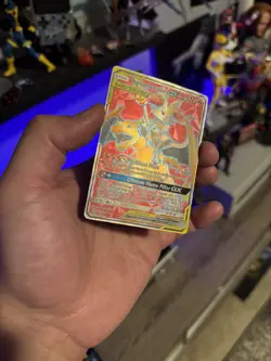 Pokemon Charizard & Braixen GX 212/236 Cosmic Eclipse Ultra Rare Full Art Holo - Image 2