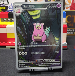 Pokemon TCG Slowbro 090/084 Pitch Black Illustration Rare Holo 130 HP - Image 1