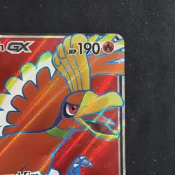 Pokemon TCG Ho-Oh GX 131/147 Burning Shadows Full Art Holo EN - Image 3