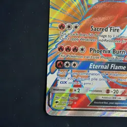 Pokemon TCG Ho-Oh GX 131/147 Burning Shadows Full Art Holo EN - Image 5