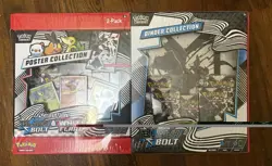 Pokemon Black Bolt and White Flare Binder + Poster Collection NEW Factory Sealed - Image 2