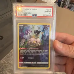 🤩Pokemon Mew GG10/GG70 Crown Zenith Galarian Gallery PSA 10 📈🔥 - Image 1