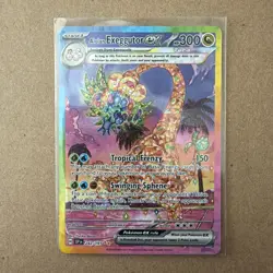 Pokemon TCG Alolan Exeggutor EX 242/191 SV08 SIR Full Art Holo Dragon 300 HP - Image 1