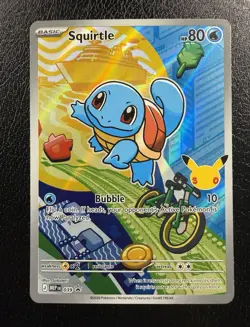 Pokemon TCG Squirtle 39 Black Star Promo NM - Image 1