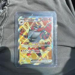 Pokemon TCG Incineroar EX 187/162 Temporal Forces Ultra Rare Full Art - Image 1