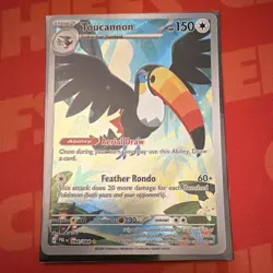 Toucannon 094/084 Illistration Rare Pitch Black IR Pokemon ENGLISH NM SHIPS FAST - Image 1