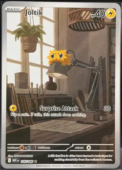 2025 Pokemon White Flare Joltik Illustration Rare #116/086 - Image 1