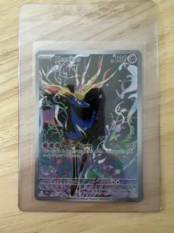 Pokemon TCG Xerneas Illustration Rare Full Art Holo 091/086 Chaos Rising - Image 1