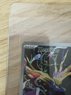 Pokemon TCG Xerneas Illustration Rare Full Art Holo 091/086 Chaos Rising - Image 2
