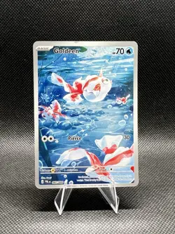 Goldeen 087/084 Illustration Rare Pitch Black Pokemon Holo Near Mint - Image 1