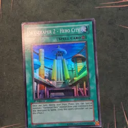 1x Skyscraper 2 - Hero City ston-en048 1st Edition Super Rare Yu-Gi-Oh! - Image 1