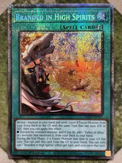 YuGiOh BRANDED IN HIGH SPIRITS Starlight Rare RA05-EN067 - Image 2