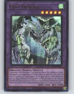 Fata Dragna BLZD-EN082 Ultra Rare Blazing Dominion Yu-Gi-Oh 1st Edition NM - Image 1