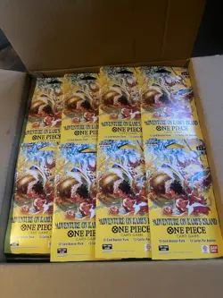 Lot Of 8- One Piece OP15-EB04 Adventure On Kami’s Island 8x Blister Packs Sealed - Image 1