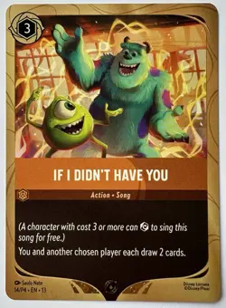 2026 Disney Lorcana If I Didn’t Have You Promo #14/P4 Foil Attack of the Vine! - Image 1