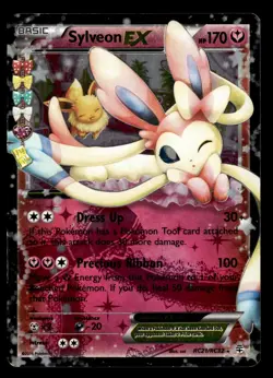 Sylveon EX RC21/RC32 EX Rare Holo Generations Pokemon Card - Image 2