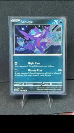 SABLEYE (COSMOS HOLO) 136/193 MISCELLANEOUS CARDS & PRODUCTS R NM - Image 2