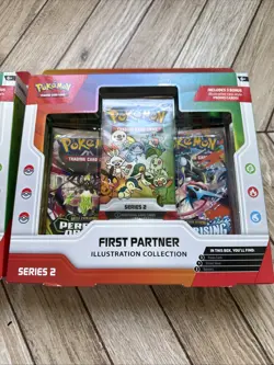 x2 Pokemon TCG First Partner Illustration Collection Series 2 Box 3 Promo Cards - Image 3