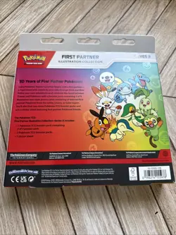 x2 Pokemon TCG First Partner Illustration Collection Series 2 Box 3 Promo Cards - Image 5