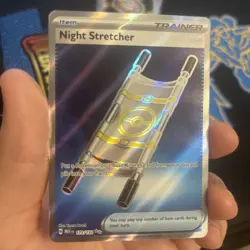Pokemon TCG Night Stretcher Full Art Ultra Rare Mega Evolutions Card 173/132 - Image 1