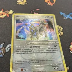 Arceus DP50 PL -Vintage Holo Rare Pokemon Card- Black Star Promo (M) - Image 2
