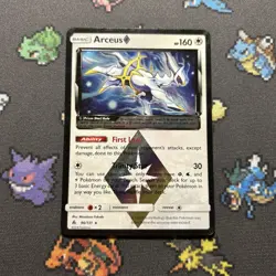 Arceus 96/131 MP -Rare Holo Pokemon Card- Forbidden Light - Image 1