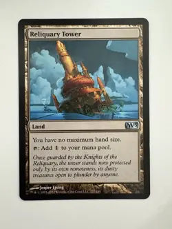 Reliquary Tower MTG Magic the Gathering Card LP Lightly Played M13 - Image 1