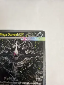 Mega Darkrai EX 116/084 SIR Pokemon TCG Card Pitch Black - Image 3