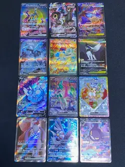 Pokemon SAR SR CSR Lot 12 Cards Umbreon VMAX Eevee ex Mewtwo Rare Bulk Japan - Image 1