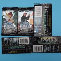 (5) Yu Yu Hakusho Ghost Files 1st ED. TCG Booster Packs Trading Cards - MIXED - Image 1
