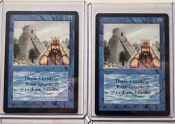 (4) Ancestral Recall Beta Proxies Playset MTG / Magic the Gathering - Image 3