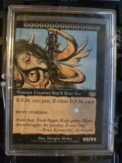 B.F.M. (Big Furry Monster) (28) Unglued NM both sides - Image 2