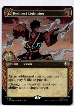 Redirect Lightning Showcase Foil NM MTG - Image 1