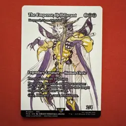 The Emperor, Hell Tyrant Yawgmoth Thran Physician Showcase Final Fantasy Regular - Image 1