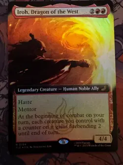 Iroh, Dragon of the West (Extended Art) 194 Avatar: The Last Airbender Foil NM - Image 1