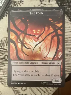 The Void // Squirrel Double-Sided Token - T MSH Marvel Super Heroes 010/014 NM - Image 1