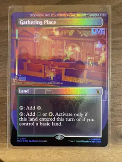 Gathering Place (Borderless) Marvel Super Heroes Foil - Image 1