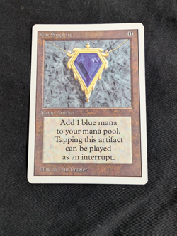 Magic the Gathering MTG Unlimited Mox Sapphire Power 9 -Lightly Played-Ungraded - Image 1