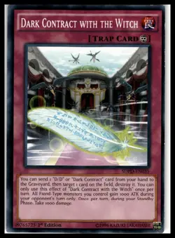 Structure Deck: Pendulum Domination #SDPD-EN035 Dark Contract with the Witch - Image 1