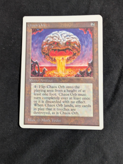 1993 Magic the Gathering - Chaos Orb - Unlimited MTG - Lightly Played- Ungraded - Image 1