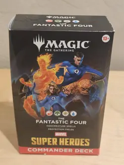 MTG – Marvel Super Heroes Commander Deck – The Fantastic Four & FREE SHIPPING - Image 1